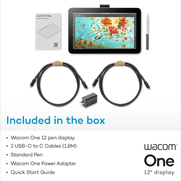 WACOM One Pen display 12 Drawing Tablet ***NEVER OPENED!*** - Picture 8 of 8